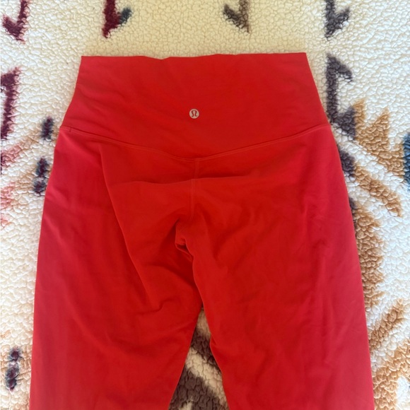 Lululemon Align High-Rise Pant Legging 28" Carnation Red Size 8 - Picture 9 of 14